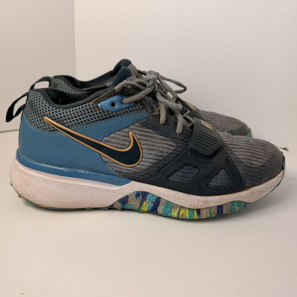 Nike Diamond Elite Turf PE Nolan Arenado Slate Blue Men Size 8.5 HQ3130-400